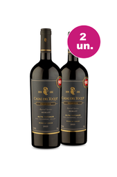 Kit 2 - Casas del Toqui Barrel Series Merlot - Oferta Absurda