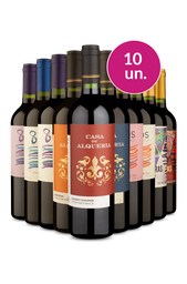 Kit 10 - Tintos no Precinho - R$23,90 por Garrafa - Oferta Absurda