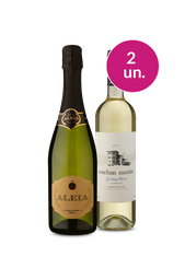 Kit 2 - Espumante Aleia e Esteban Martín - Oferta Absurda