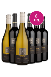 Kit 6 - Degustação V9 Reserva por R$33 por Garrafa - Oferta Absurda