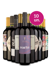 Kit 10 - Tintos Secos por R$24,90 por Garrafa - Oferta Absurda