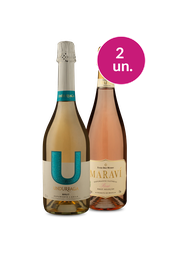 Kit 2 - Brindando com Espumantes Incríveis - Oferta Absurda