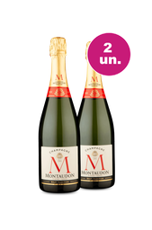 Kit 2 - Champagne Montaudon - Oferta Insana