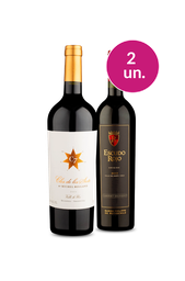 Kit 2 - Wine Pendura - Clos de Los Siete e Escudo Rojo