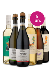 Kit 6 - Vinhos Suaves - Oferta Absurda