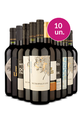 Kit 10 - Tintos Secos pro Dia a Dia - Exclusivo We
