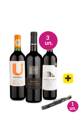 Kit 3 - Grandes destaques + Saca Rolhas Grátis
