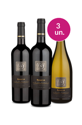 Kit 3 - Degustação V9 Reserva - Oferta Absruda