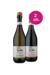 Kit 2 - Frisante Pontebello Lambrusco - Exclusivo Oferta Absurda