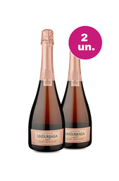 Kit 2 - Espumante Undurraga Rosé Brut - Oferta Insana