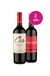 Kit 2 - Wine Pendura - Pérez Cruz e Miguel Torres Sangre de Toro