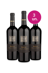 Kit 3 - V9 Carménère por R$99 - Oferta Absurda