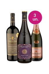 Kit 3 - Vinhos para Comemorar - Oferta Absurda