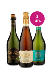 Kit 3 - Espumantes por R$44 por Garrafa - Oferta Absurda