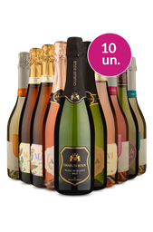 Kit 10 - Espumantes Imperdíveis por R$37,90 por Garrafa - Oferta Absurda