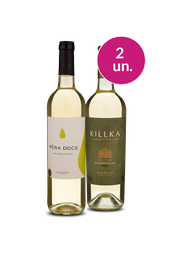 Kit 2 - Vinhos Brancos por R$77 - Oferta Absurda