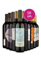 Kit 10 - Tintos Secos por R$24,90 por Garrafa - Oferta Absurda