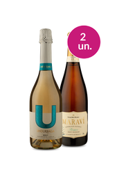 Kit 2 - Brindando com Espumantes Incríveis - Oferta Absurda