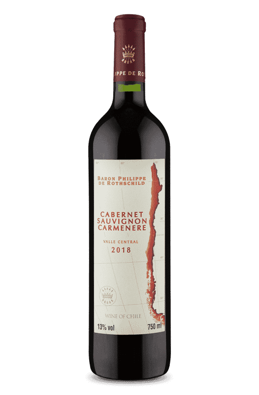 Baron Philippe de Rothschild Cabernet Sauvignon Carménère 2018 Baron Philippe de Rothschild Cabernet Sauvignon Carménère 2018