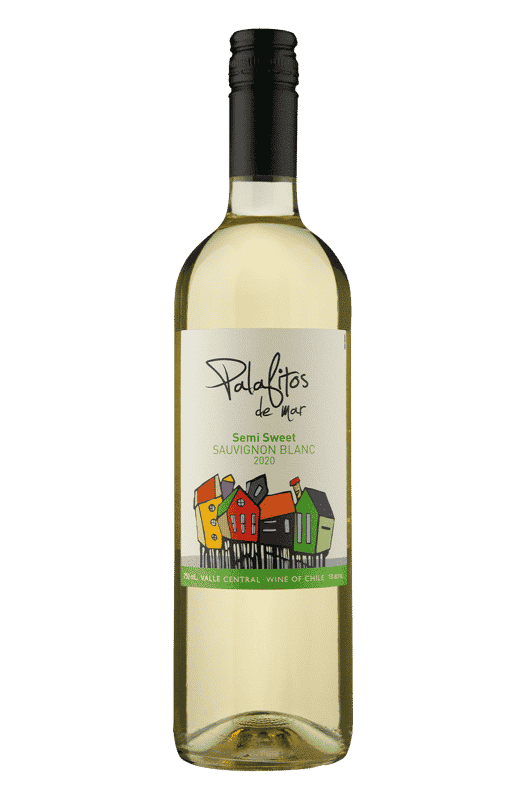 Palafitos de Mar Semi Sweet Sauvignon Blanc 2020 Palafitos de Mar Semi Sweet Sauvignon Blanc 2020