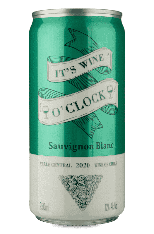 Its Wine OClock Sauvignon Blanc 2020 Lata 250 mL Its Wine OClock Sauvignon Blanc 2020 Lata 250 mL