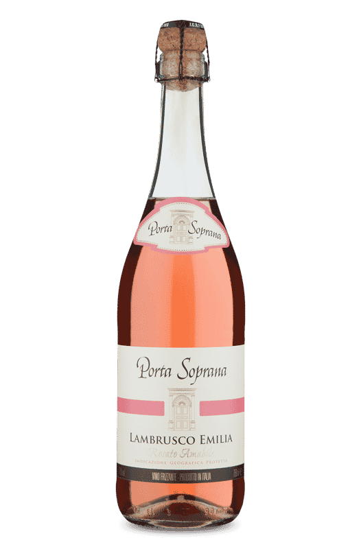 Frisante Porta Soprana Lambrusco I.G.P. Emilia Rosé Amabile Suave Frisante Porta Soprana Lambrusco I.G.P. Emilia Rosé Amabile Suave