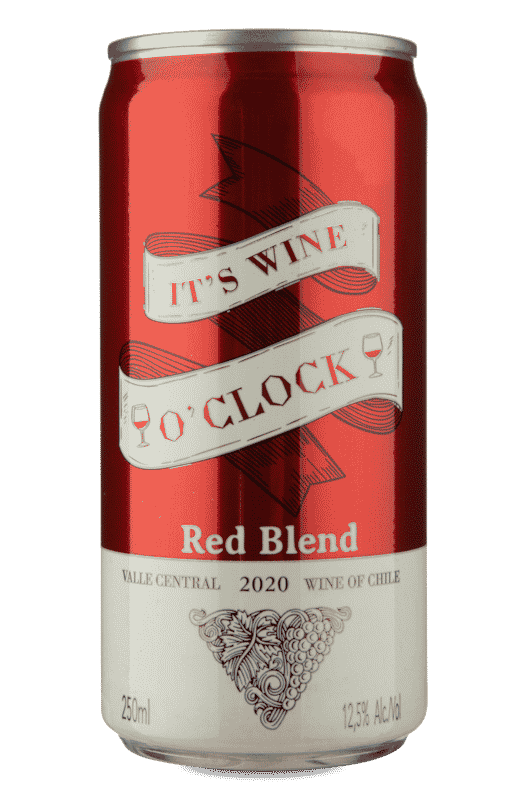 Its Wine OClock Red Blend 2020 Lata 250 mL Its Wine OClock Red Blend 2020 Lata 250 mL