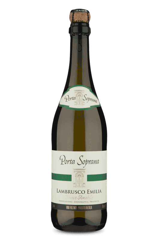 Frisante Porta Soprana Lambrusco I.G.P. Emilia Branco Amabile Suave Frisante Porta Soprana Lambrusco I.G.P. Emilia Branco Amabile Suave