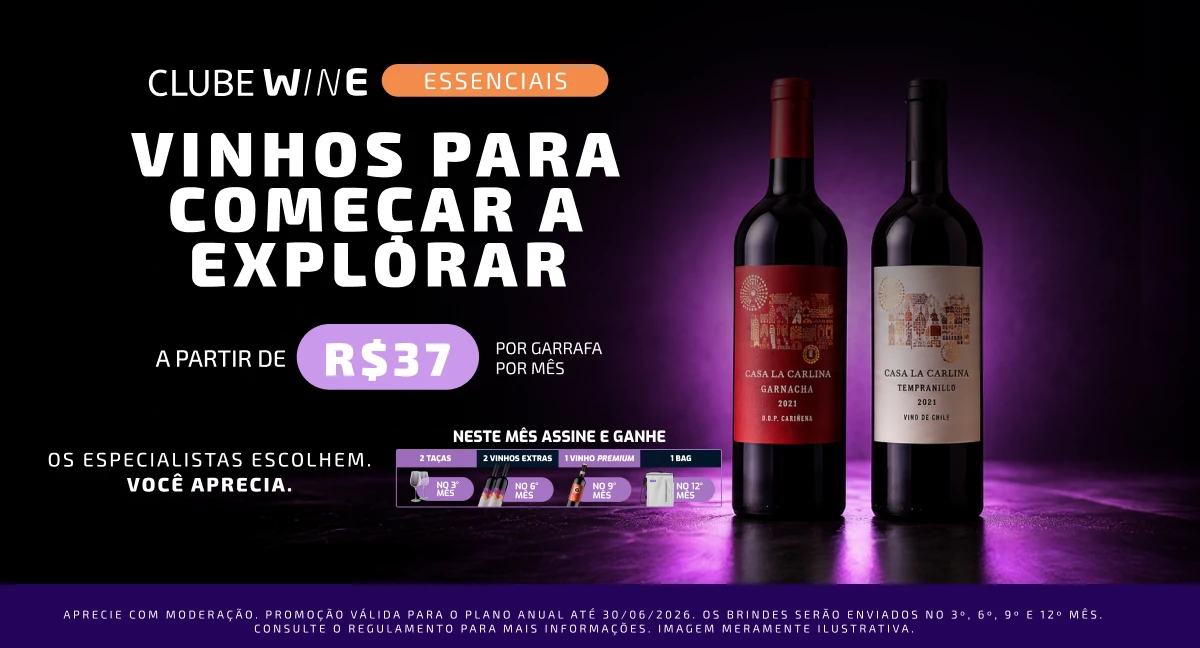 Clube Wine Essenciais: Perfeito para Iniciantes no Mundo do Vinho