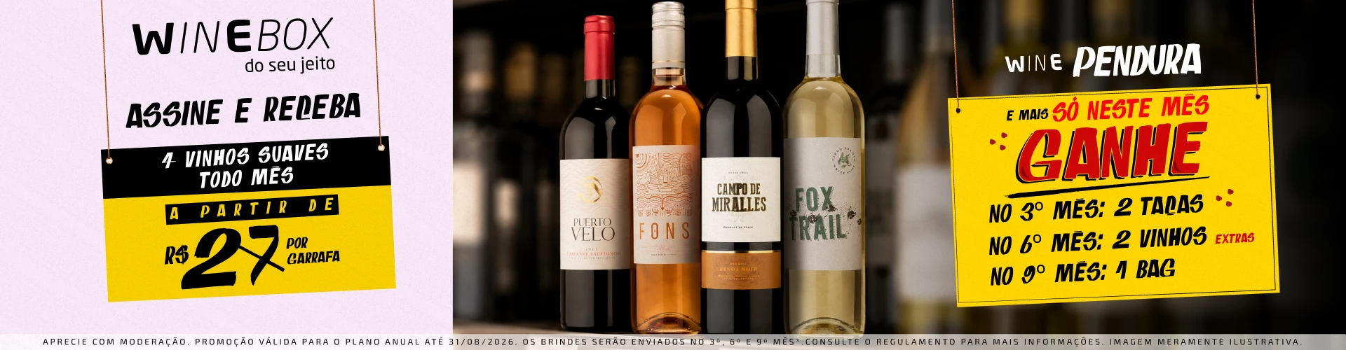 Agora você monta a WineBox do seu jeito! 😍🎉 | Wine