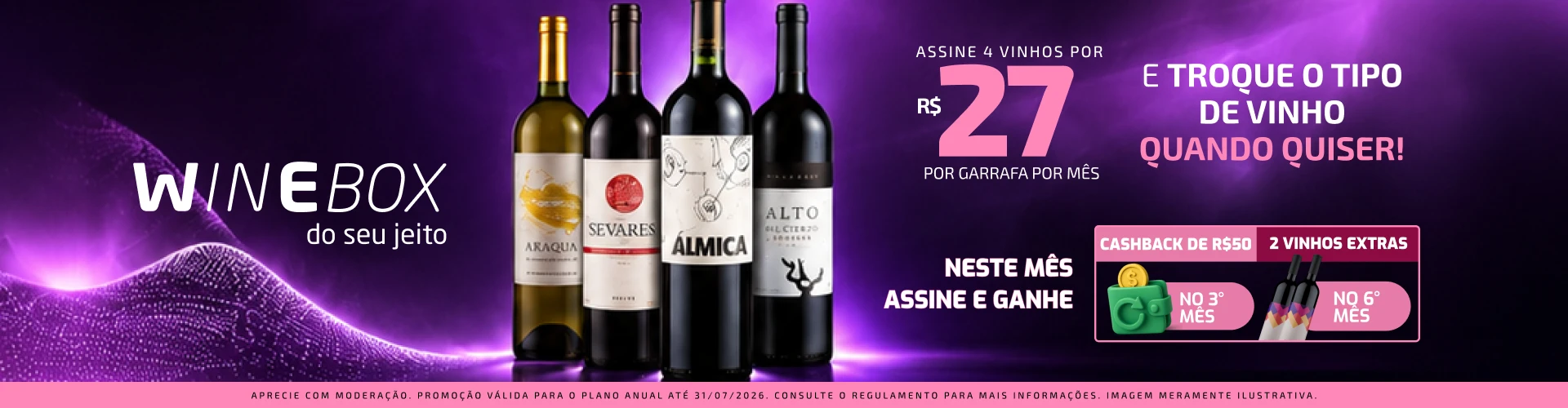Agora você monta a WineBox do seu jeito! 😍🎉 | Wine