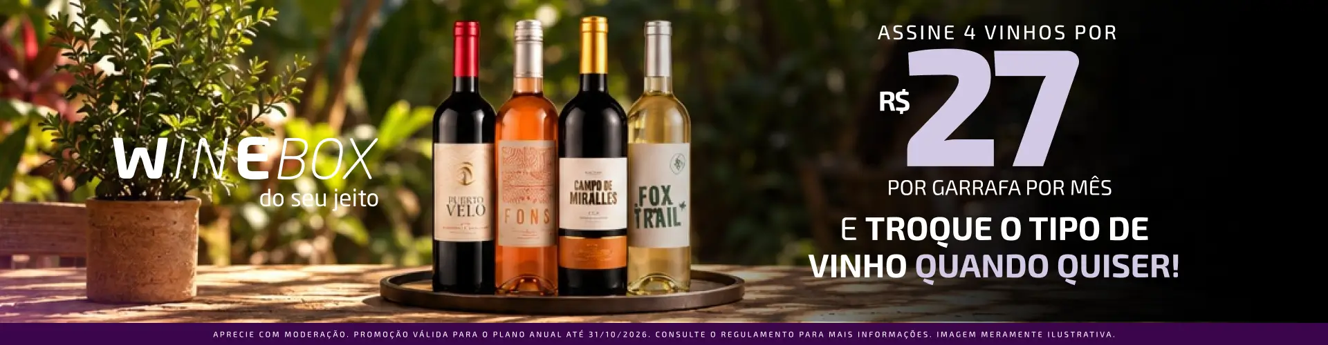 Agora você monta a WineBox do seu jeito! 😍🎉 | Wine